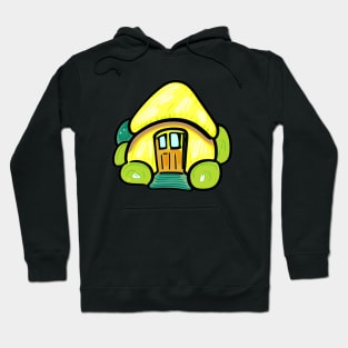 mushroom house Hoodie